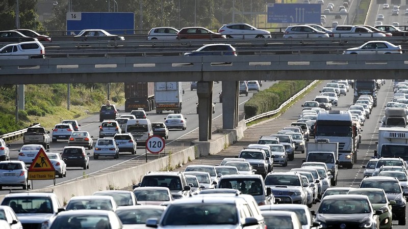 Cape Town traffic congestion